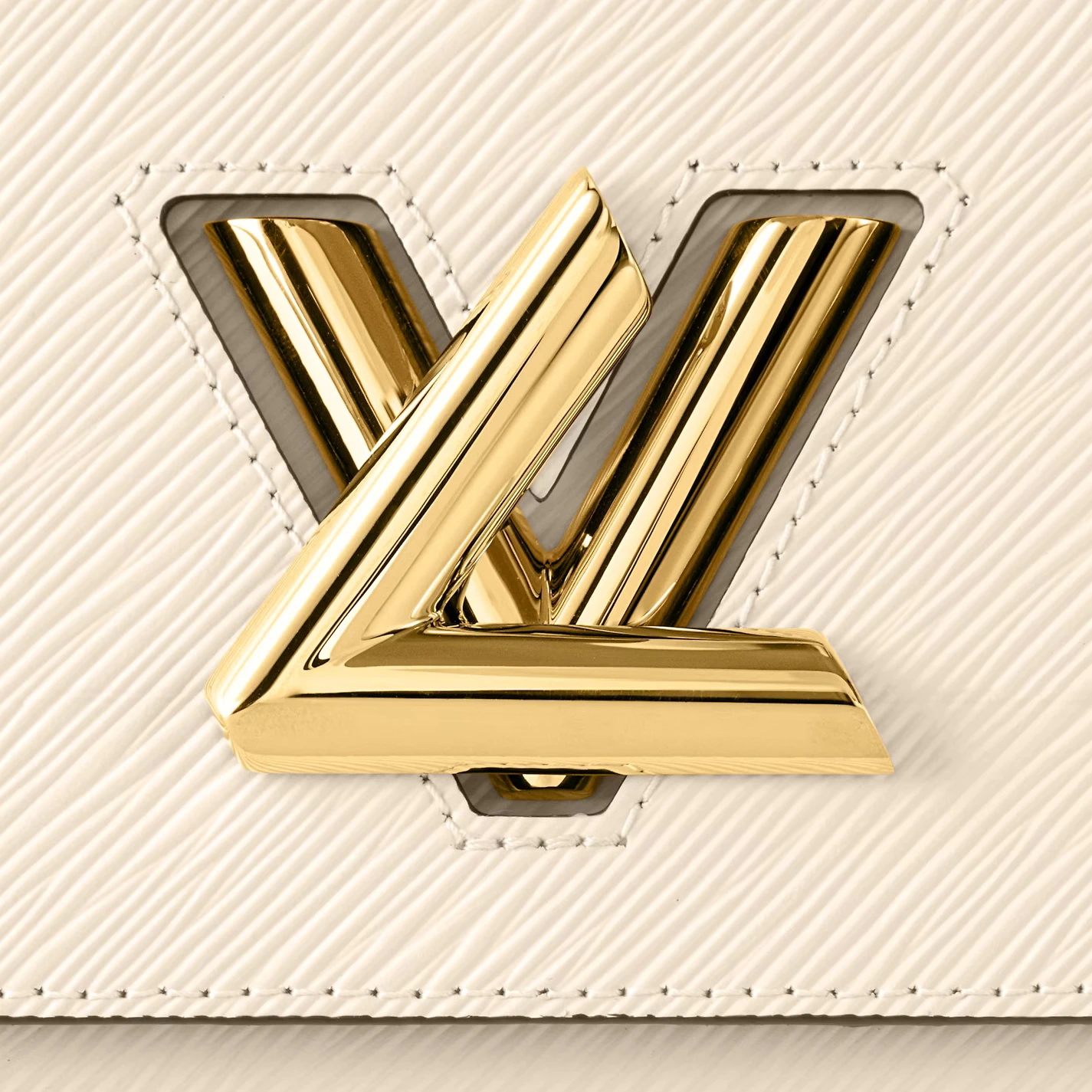 Top lv Louis Vuitton Quartz White M21116 Twist MM