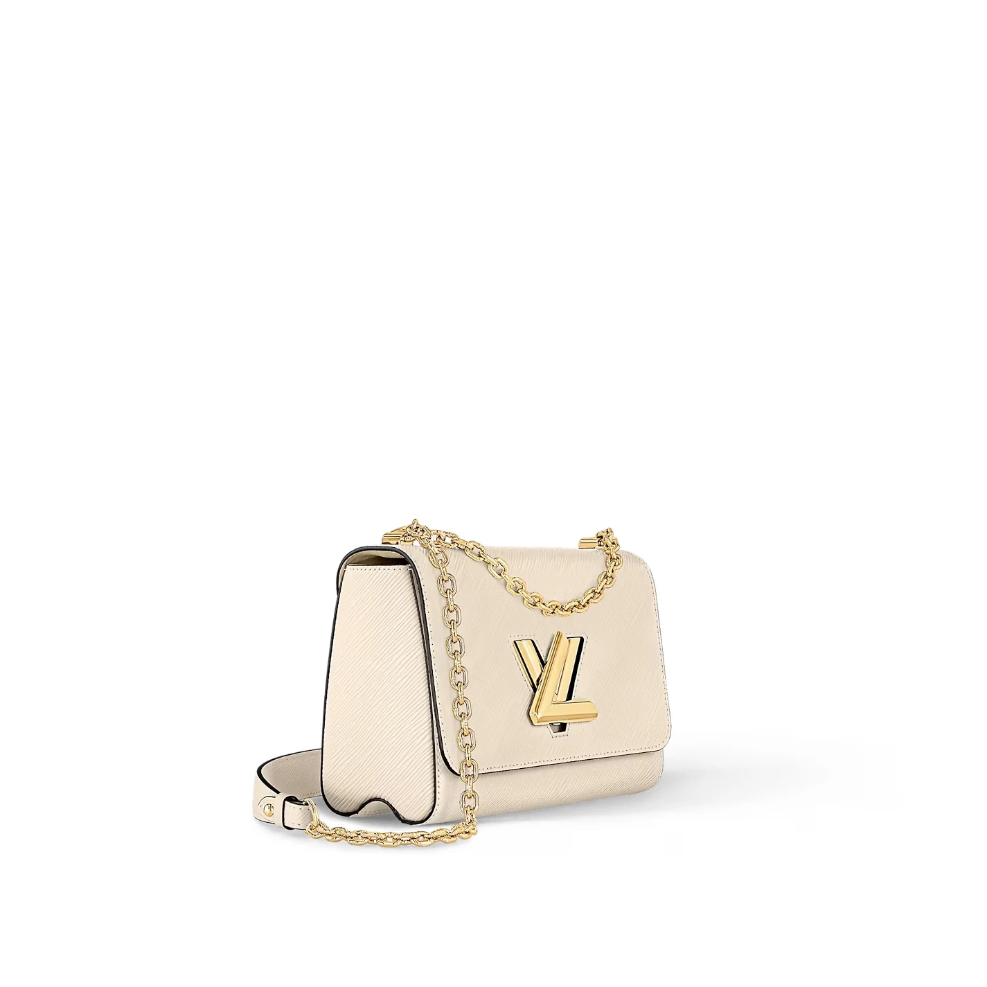 Top lv Louis Vuitton Quartz White M21116 Twist MM