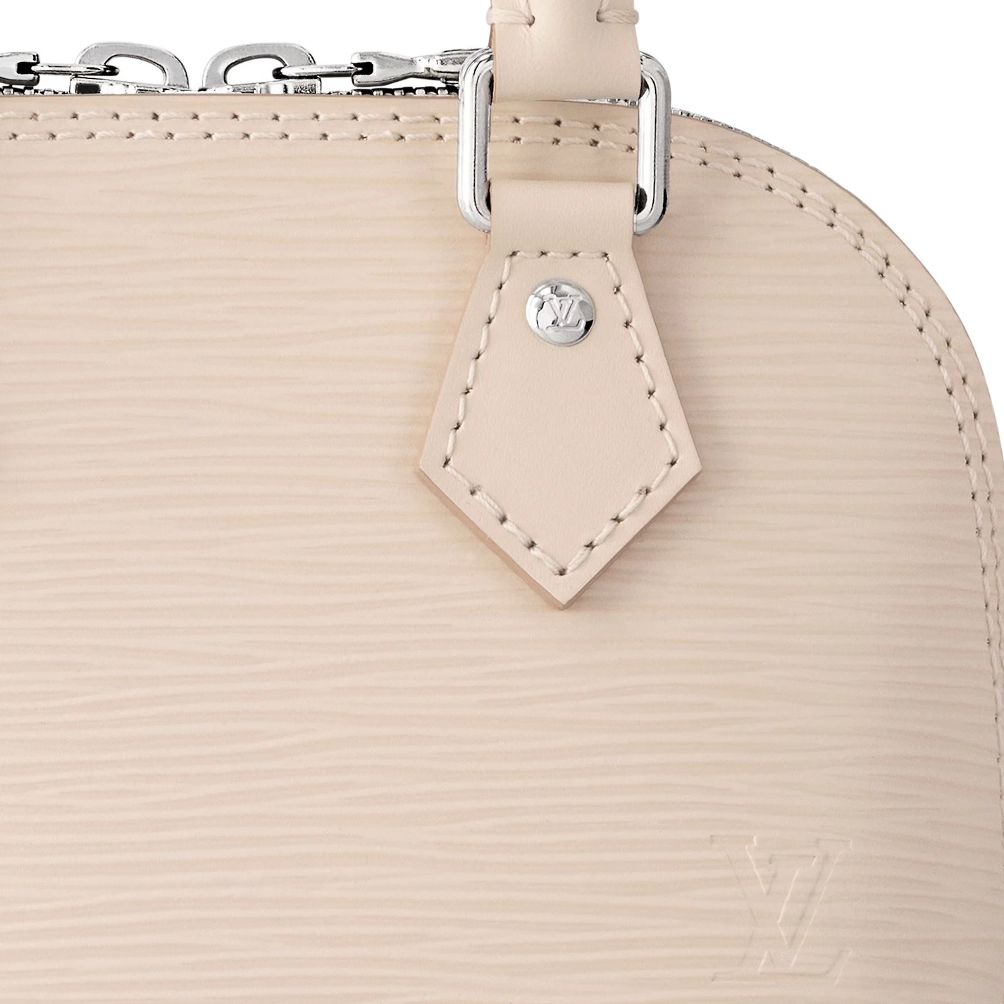 Replica bags Louis Vuitton Quartz White M82411 Nano Alma