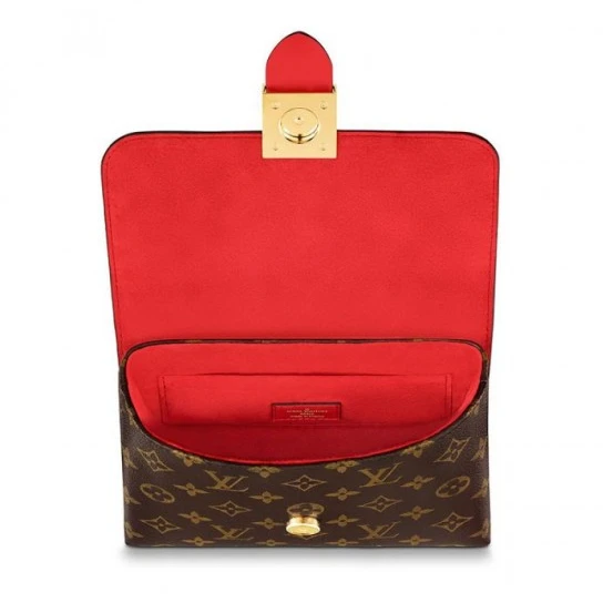 Mythick ru Louis Vuitton Red M44322 Locky BB