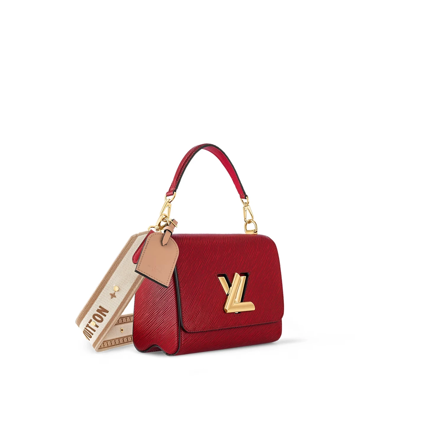 Replica bags lv Louis Vuitton Ruby M22783 Twist MM