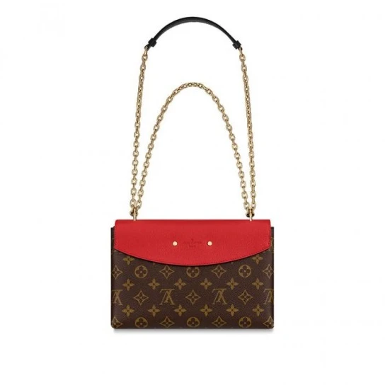 Top lv Louis Vuitton Saint Placide Black M43714 Cherry M43713 Burgundy M43715