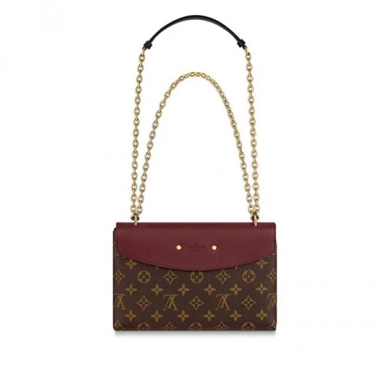 Top lv Louis Vuitton Saint Placide Black M43714 Cherry M43713 Burgundy M43715