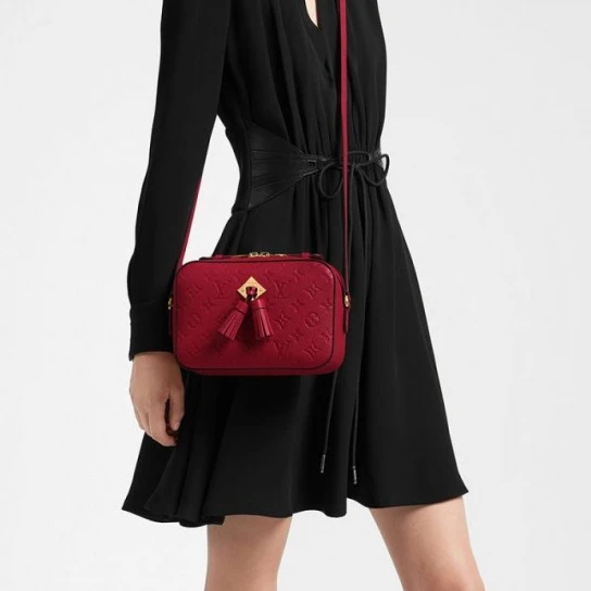 Replica bags lv Louis Vuitton Saintonge Cream M44597 Black M44593 Red M44606