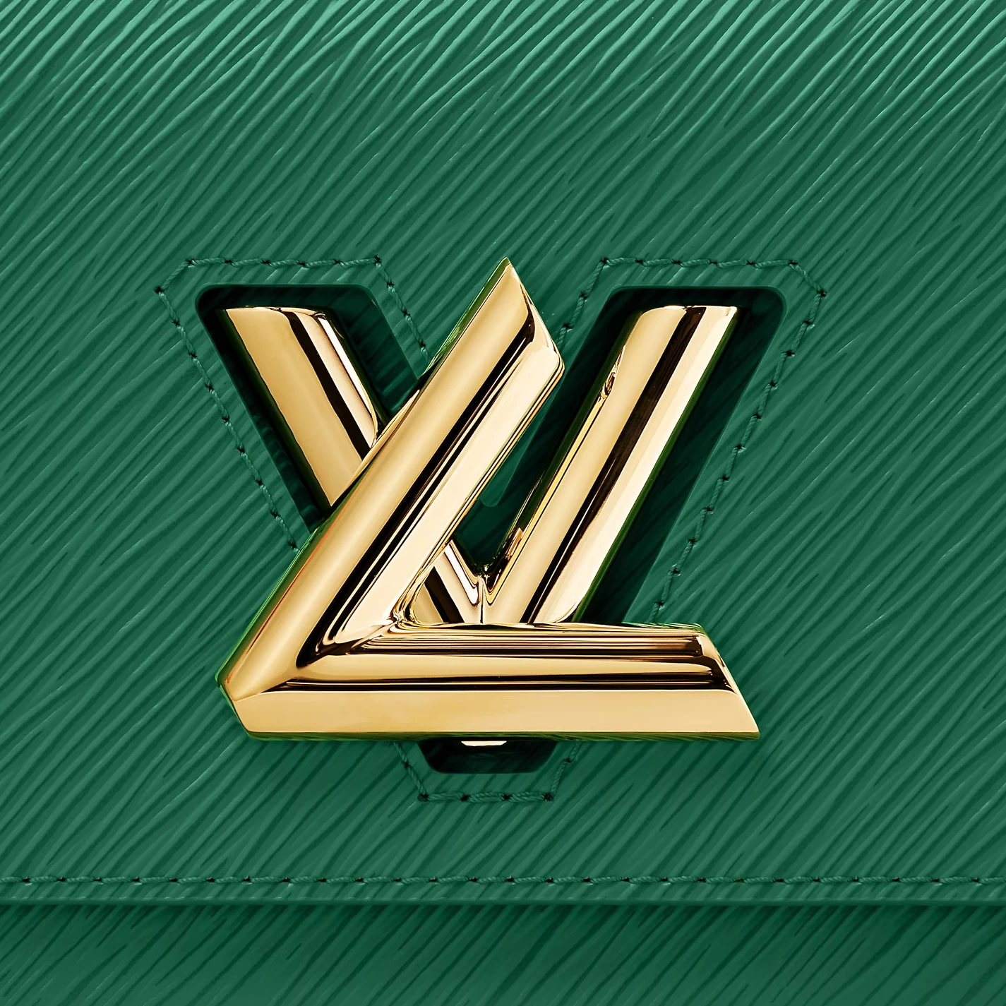 Replica bag Louis Vuitton Serpentine Green M21649 Twist PM