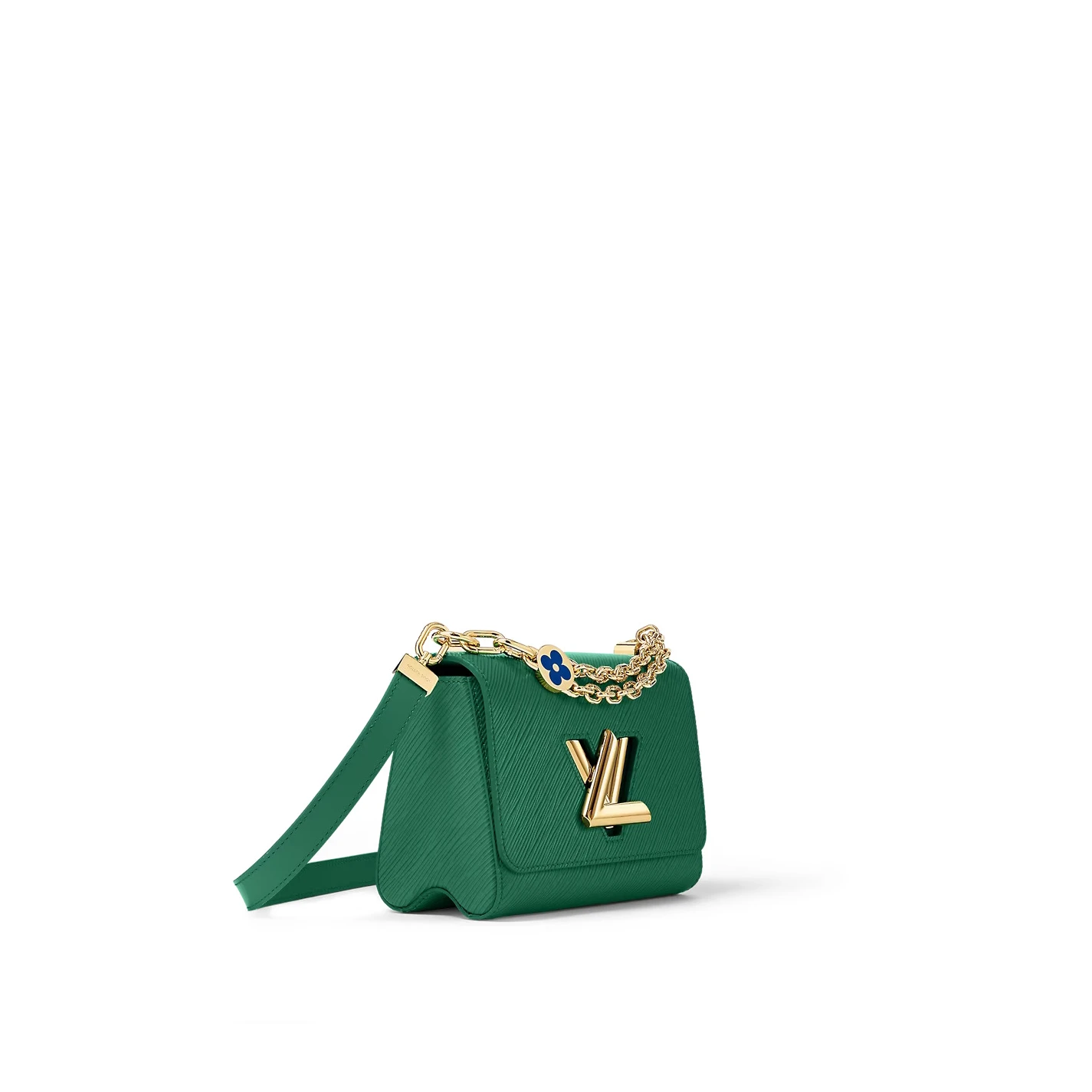 Replica bag Louis Vuitton Serpentine Green M21649 Twist PM