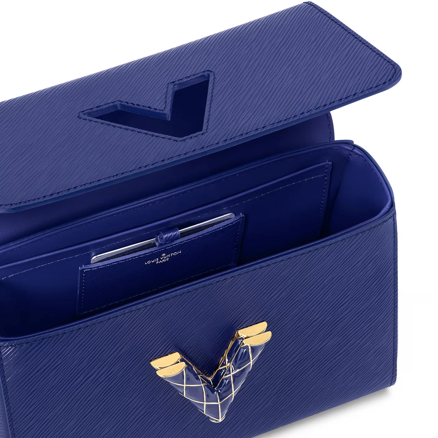 Top lv Louis Vuitton Smalt Blue M23271 Twist MM