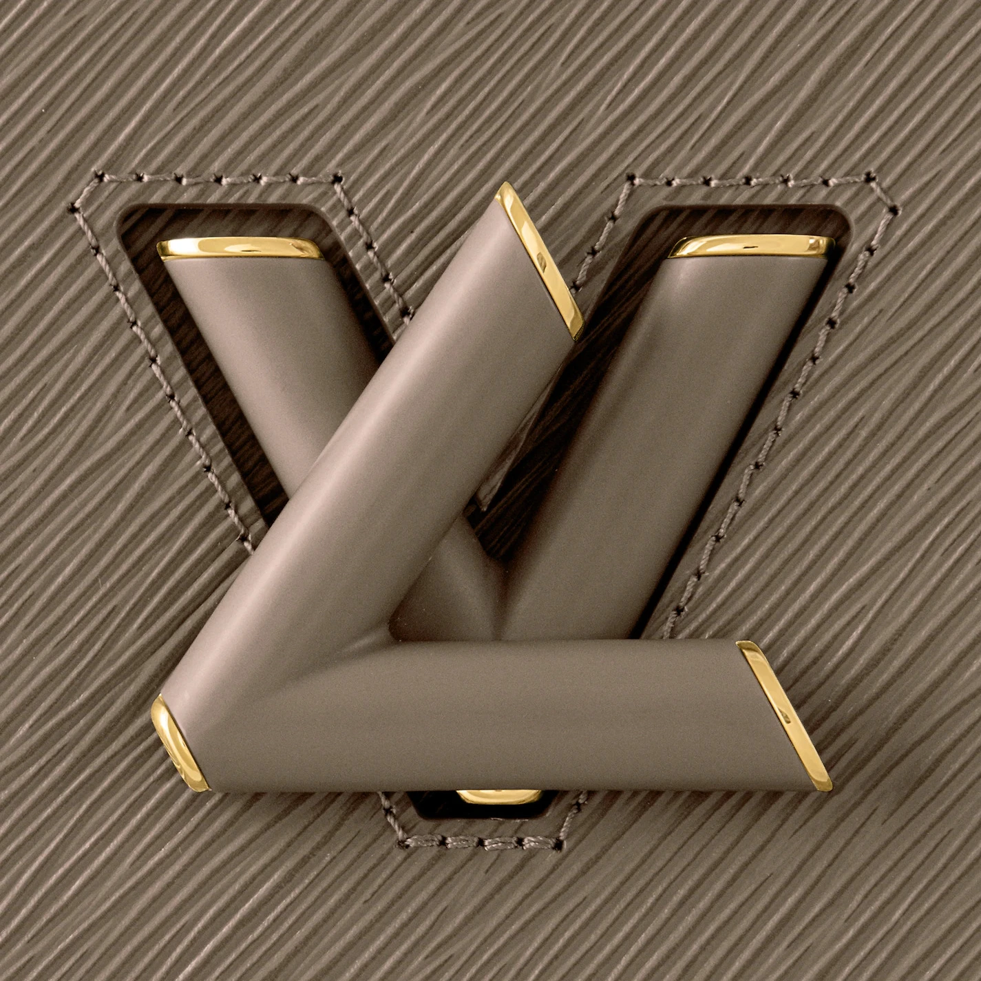 Top lv Louis Vuitton Smokey Brown M58772 Twist MM