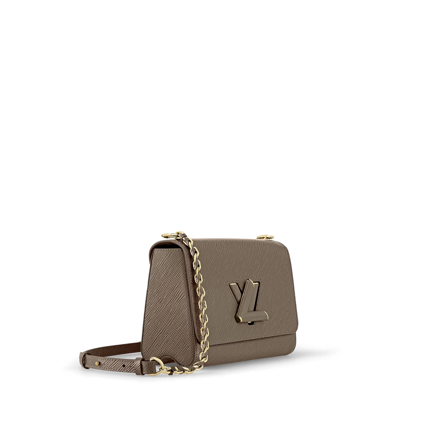 Top lv Louis Vuitton Smokey Brown M58772 Twist MM