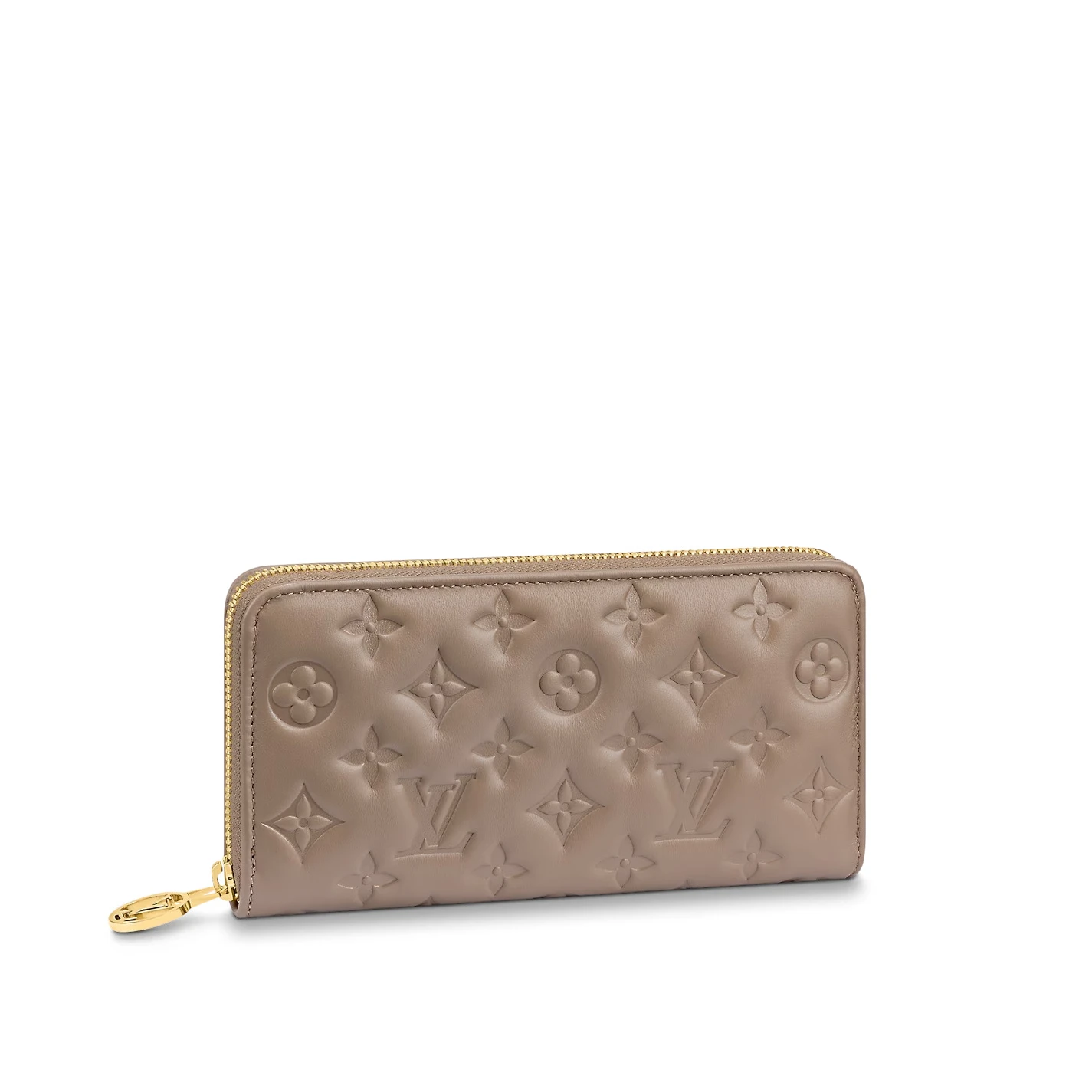 Louis Vuitton Taupe M81511 Zippy Wallet