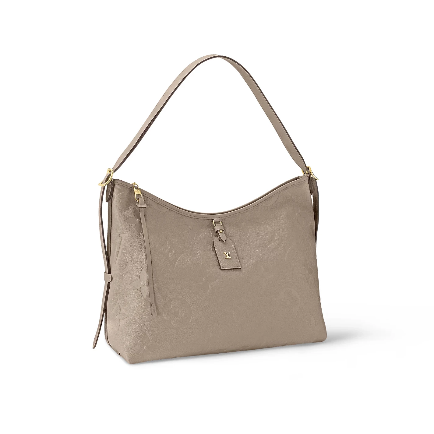 Top lv Louis Vuitton Tourterelle Gray M46292 CarryAll MM