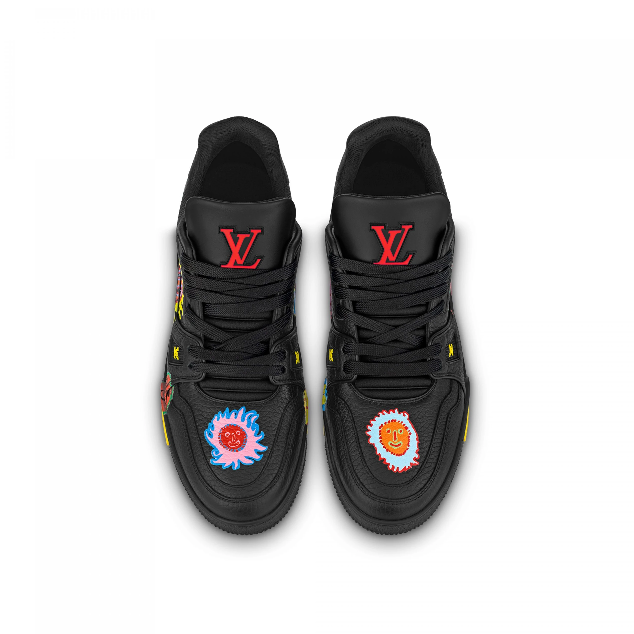 Mythick ru Louis Vuitton Trainer Sneaker LV x YK Black 1ABD2W