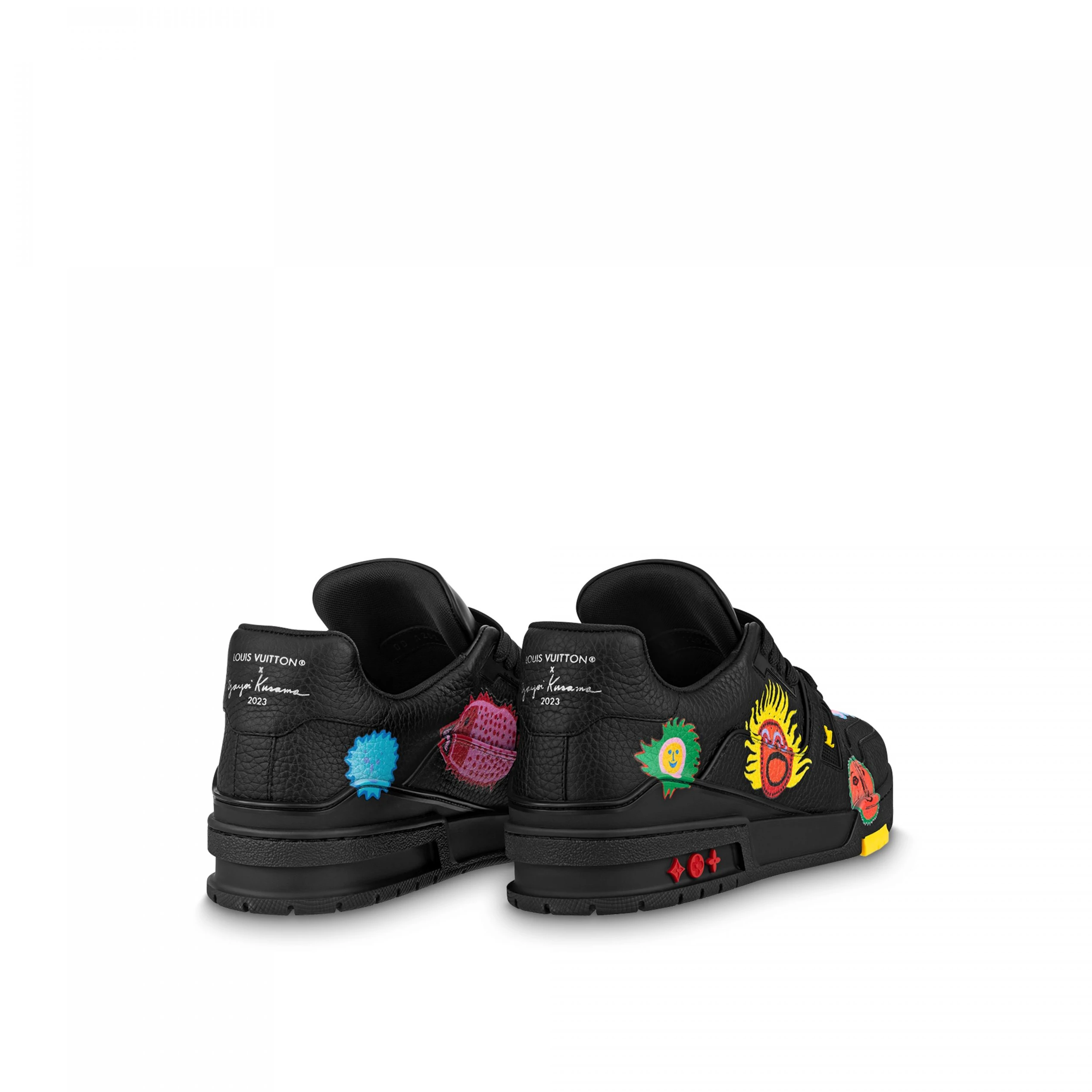 Mythick ru Louis Vuitton Trainer Sneaker LV x YK Black 1ABD2W