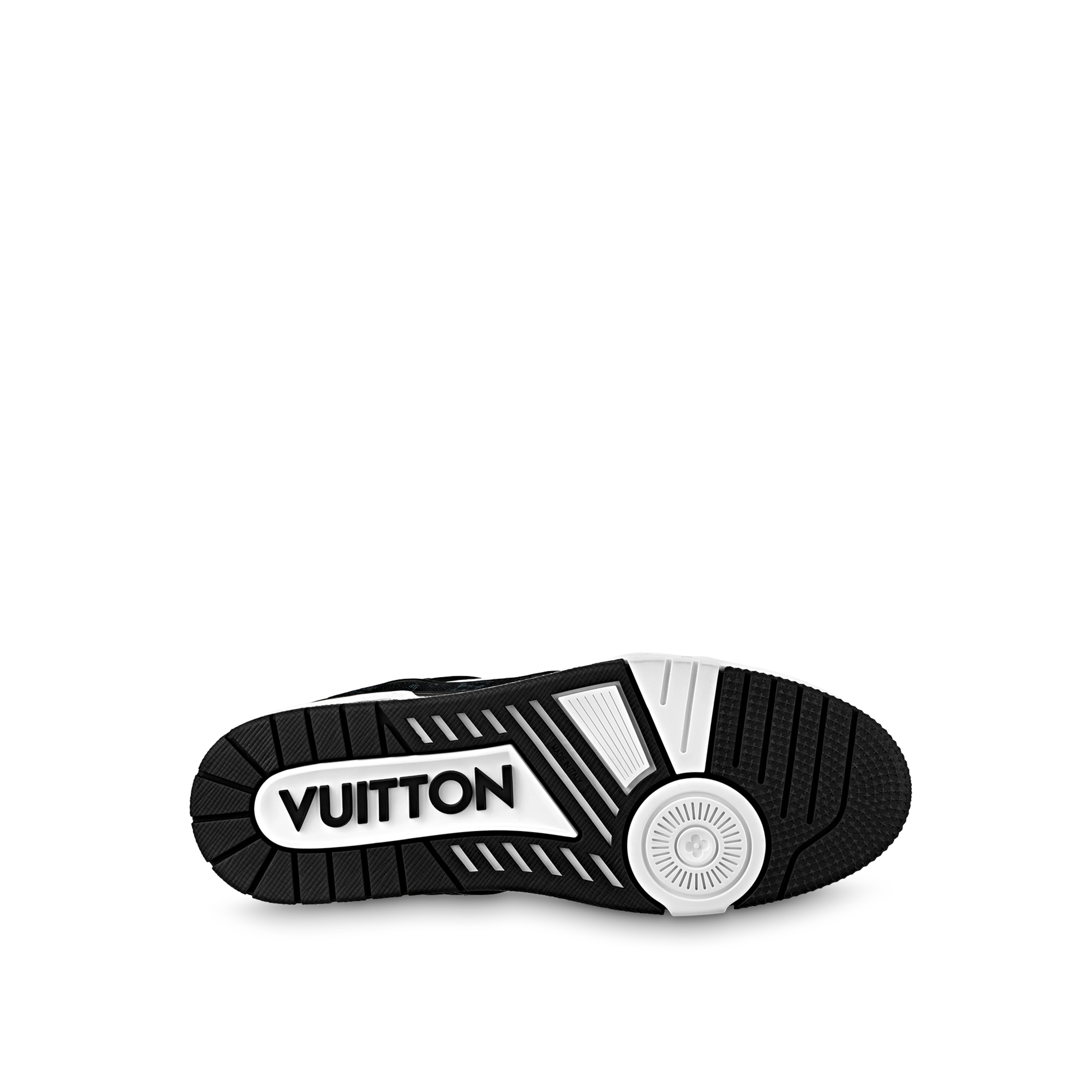 Replica bag Louis Vuitton Trainer Sneaker Monogram Denim White Black 1A9JGF