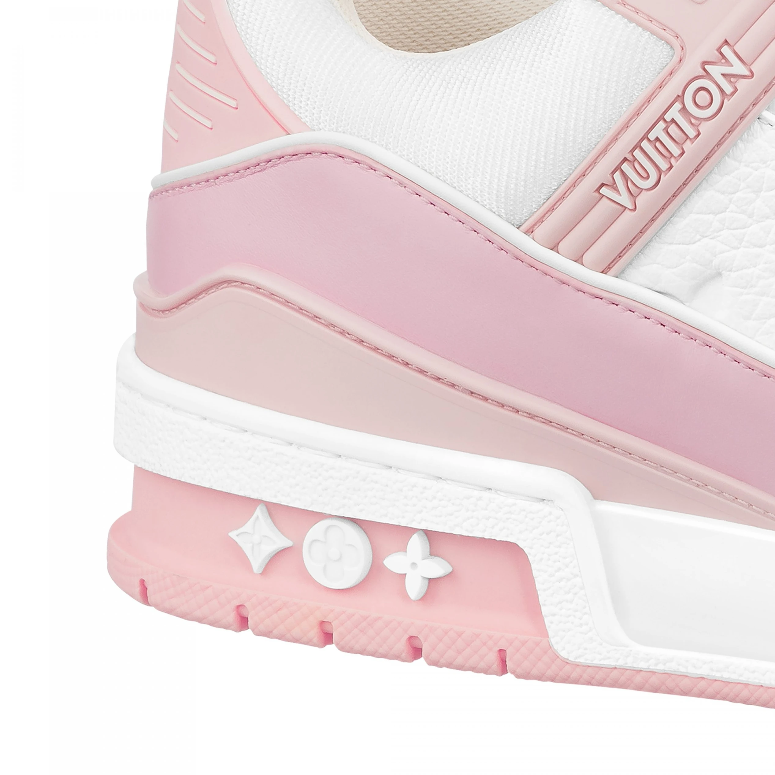 Replica bag Louis Vuitton Trainer Sneaker Pink White 1ABOEI