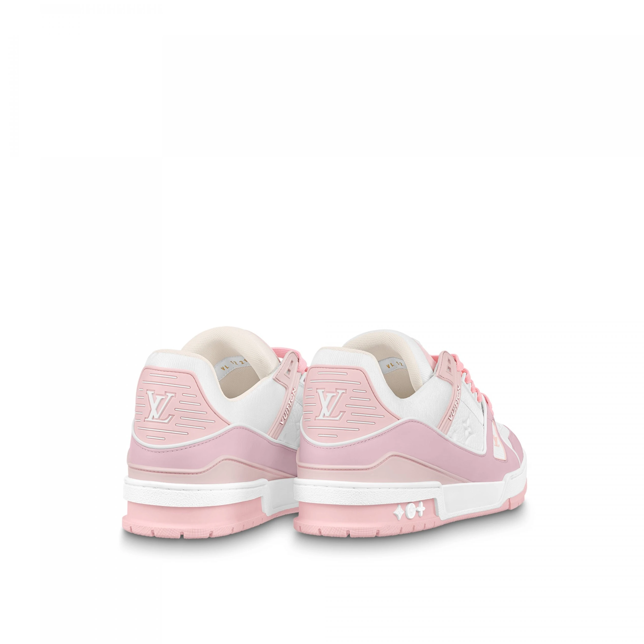 Replica bag Louis Vuitton Trainer Sneaker Pink White 1ABOEI