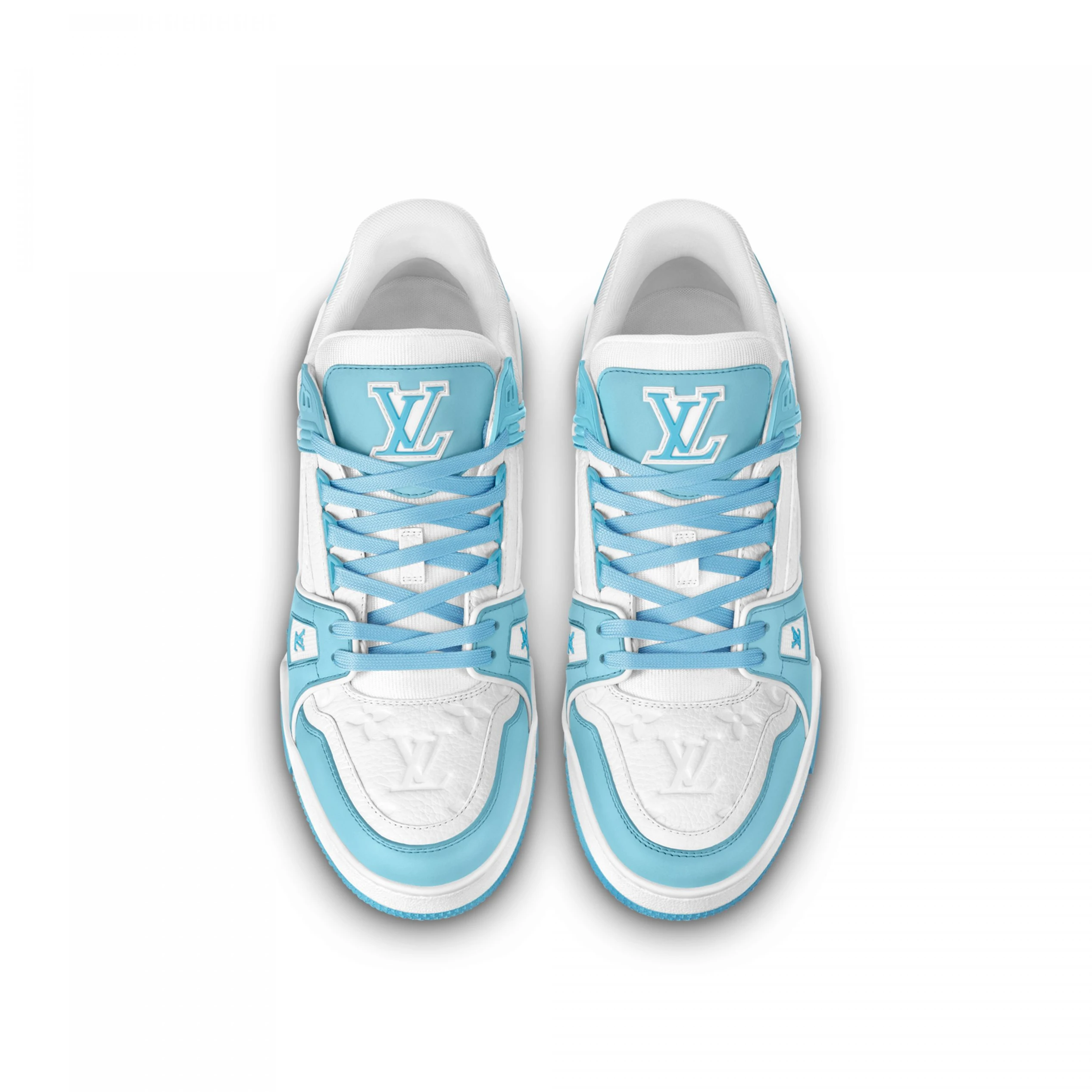 Replica bag Louis Vuitton Trainer Sneaker Sky Blue 1ABOFM