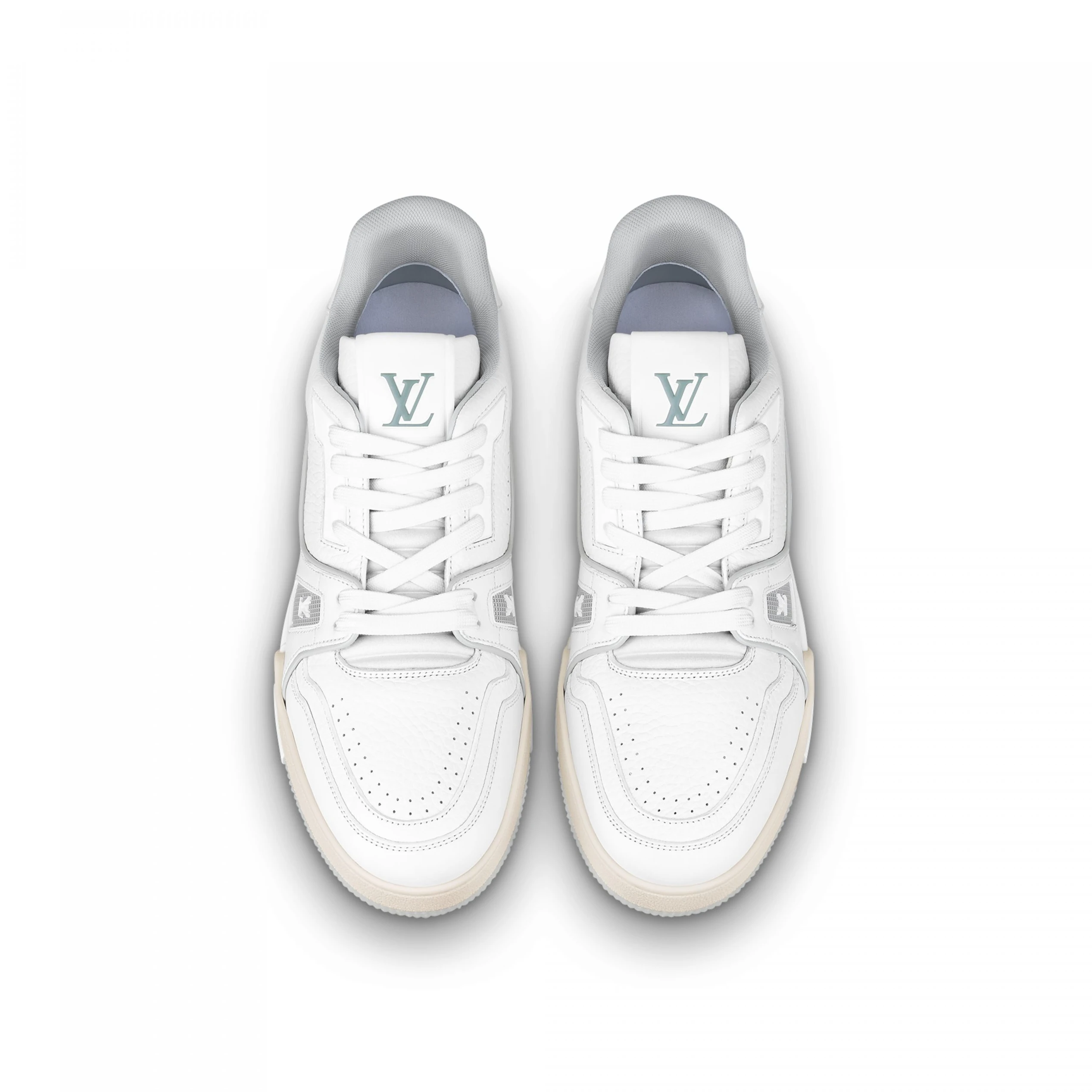 Lv belts replica Louis Vuitton Trainer Sneaker White Iridescent 1A8WAV