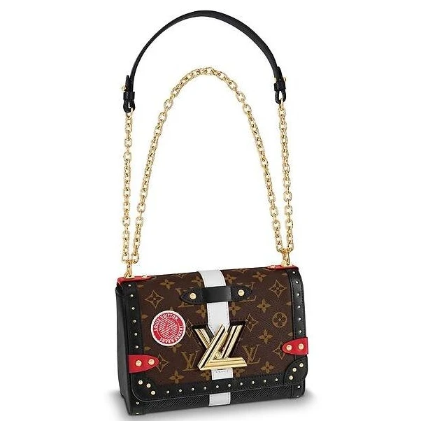Louis Vuitton Twist MM Bag Summer Trunks M43629