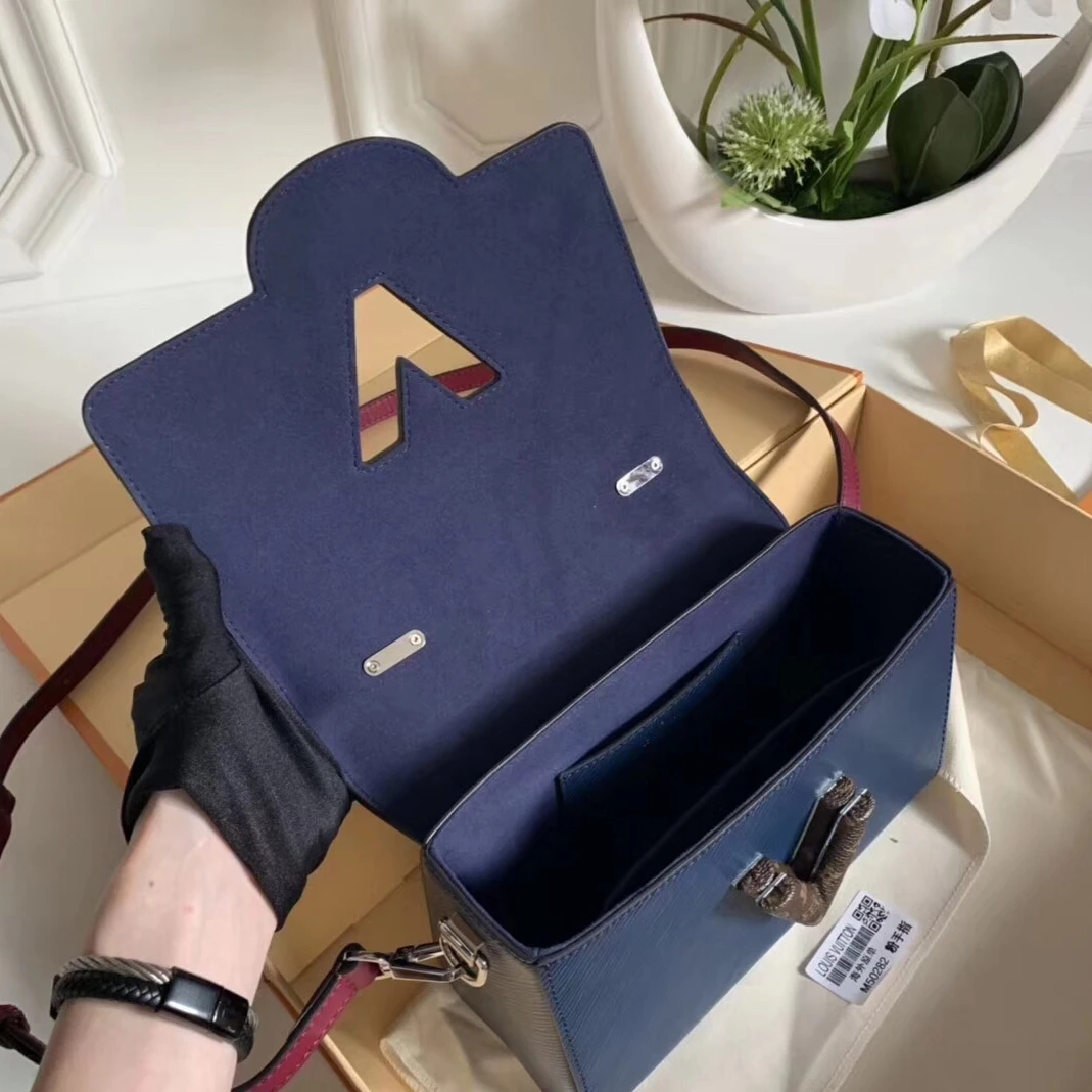 Replica bags Louis Vuitton Twist MM Handle Bag Epi Monogram M52514