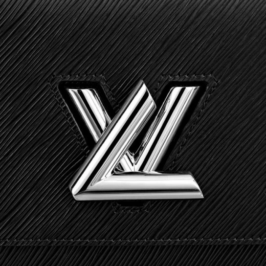 Replica bags Louis Vuitton Twist MM M56131 Rose M56112 Black