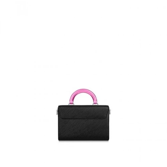 Replica bags Louis Vuitton Twist MM M56131 Rose M56112 Black