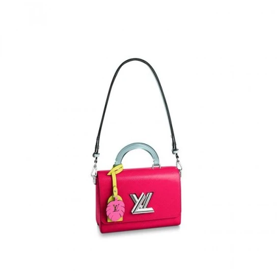 Louis Vuitton Twist MM M56131 Rose M56112 Black