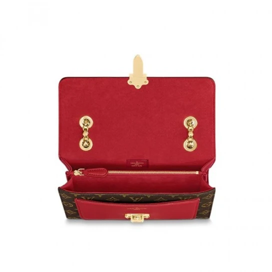 Top lv Louis Vuitton Victoire Cherry M41731 Black M41730 Burgundy M41732