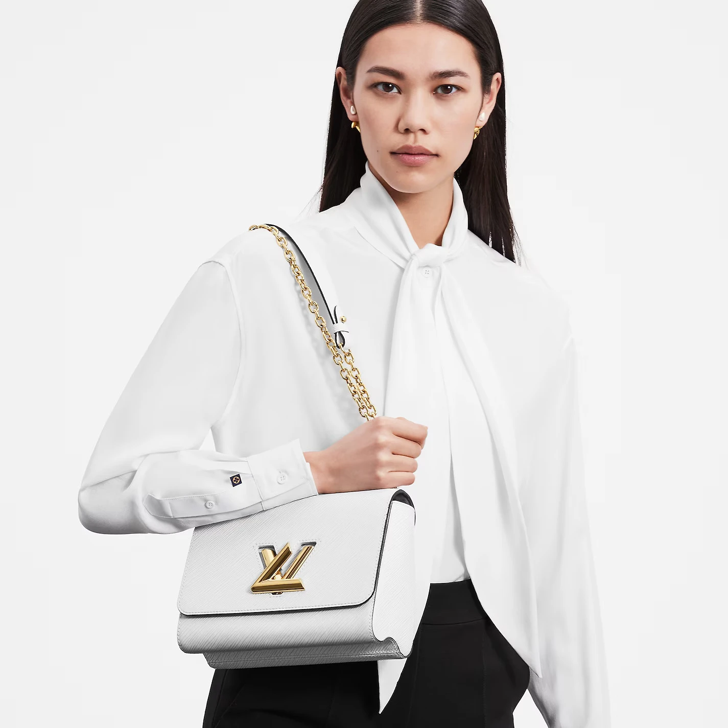 Replica bag Louis Vuitton White M21111 Twist MM
