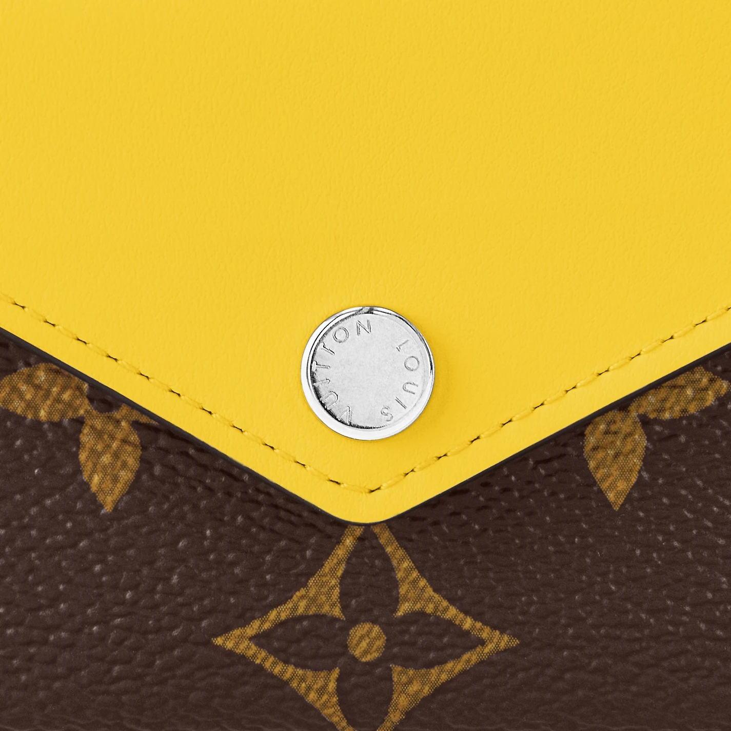 Replica bags Louis Vuitton Yellow M82984 Zoé Wallet