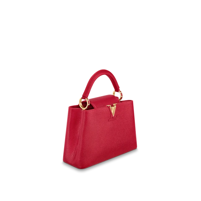 Top lv Louis vuitton Capucine BB Black M21641 Pink M22178 Green M57227 Red M52689