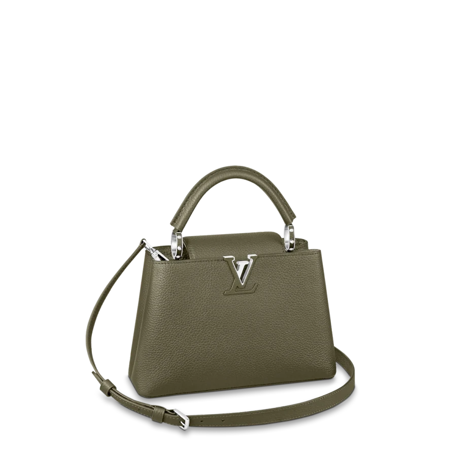 Top lv Louis vuitton Capucine BB Black M21641 Pink M22178 Green M57227 Red M52689