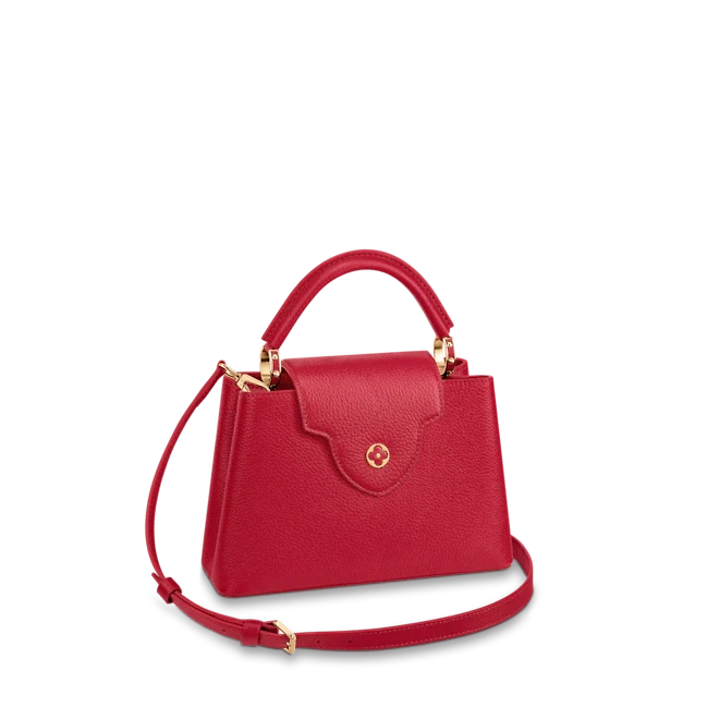 Top lv Louis vuitton Capucine BB Black M21641 Pink M22178 Green M57227 Red M52689