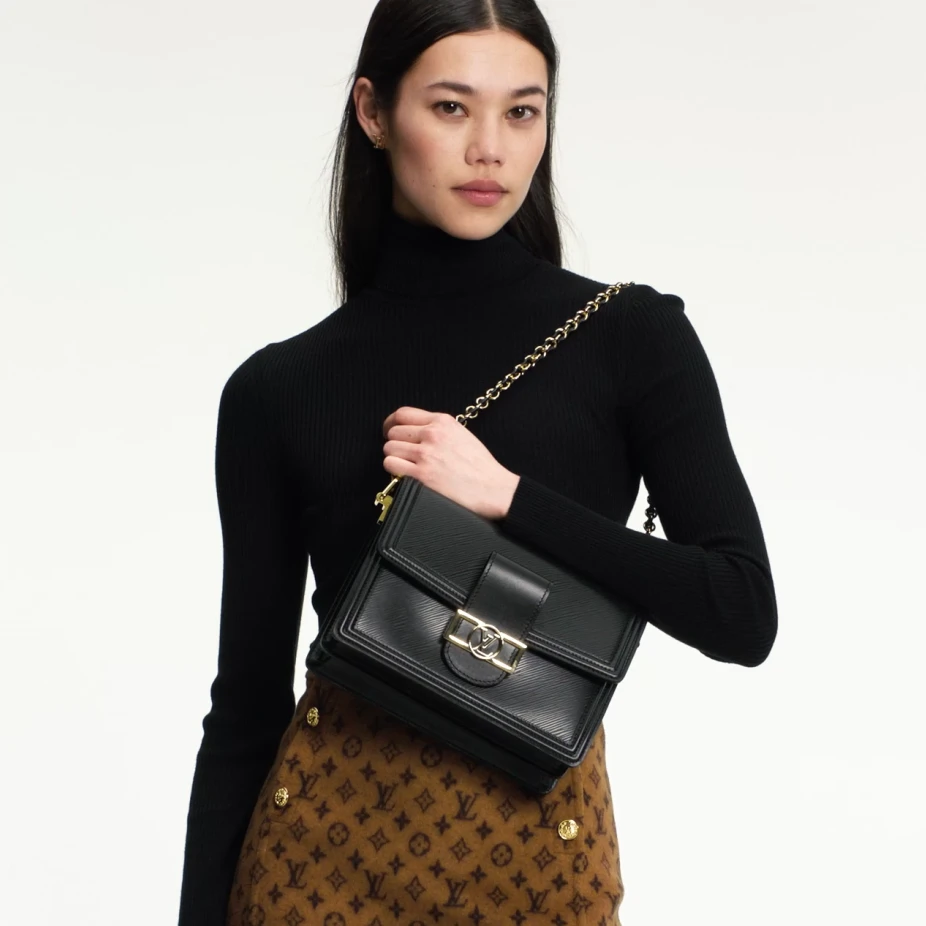 Replica bags lv Louis vuitton M56141 Dauphine MM