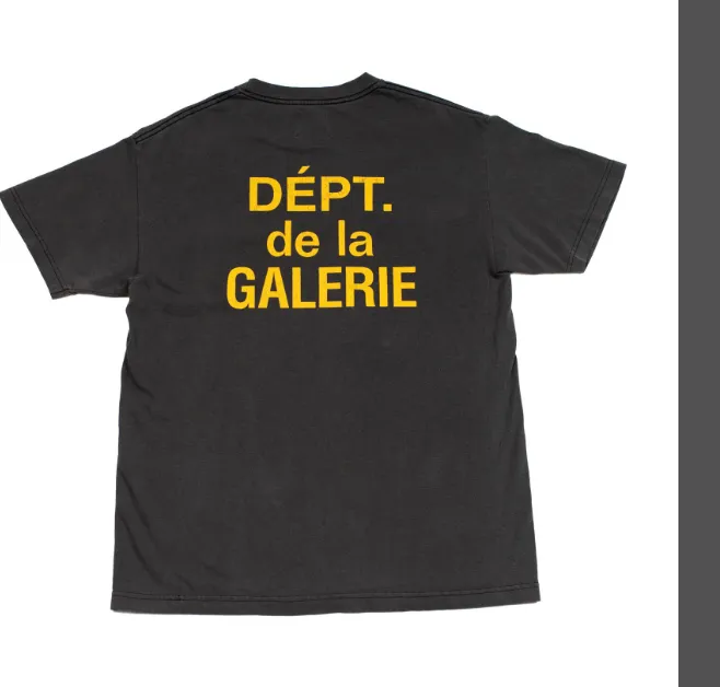 Gallery Dept French Logo Tee French Logo Short sleeved T-shirt Black White S M L XL