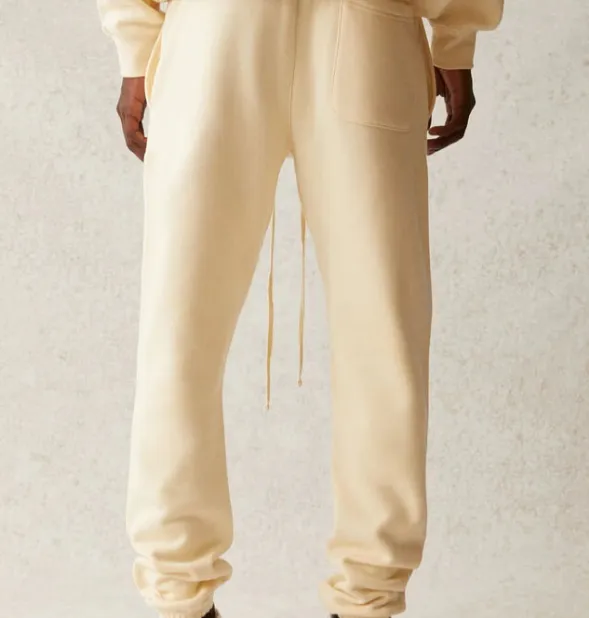 Fear Of God Essentials 21SS FOG Double Wire Drawstring Pants Black beige Grey Brown Card Gray Light Flower Gray S M L XL