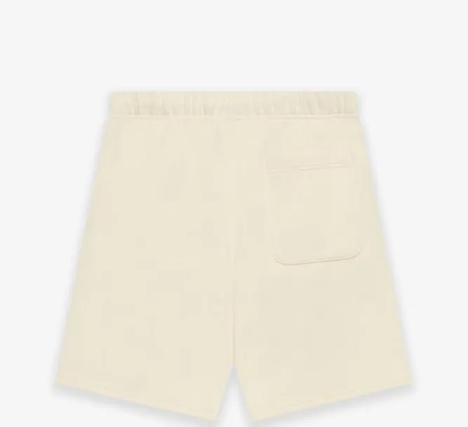 Fear Of God Essentials 21SS FOG Double Thread Drawstring Shorts Black beige Grey Brown Card Its Grey Light Flower Grey S M L XL