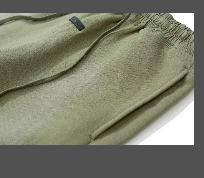 Fear of God 7th Main Line High Street Drawstring Foot Guard Pants Military Green Premium Grey Cement White Blue Light Black S-XL