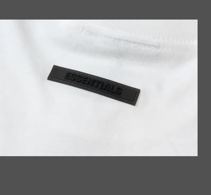 FEAR OF GOD x Union 30th Anniversary Co branded LOGO Letter Printed Short Sleeve T-shirt High Grade Grey Camel Rice White Blue Light Black S-XL