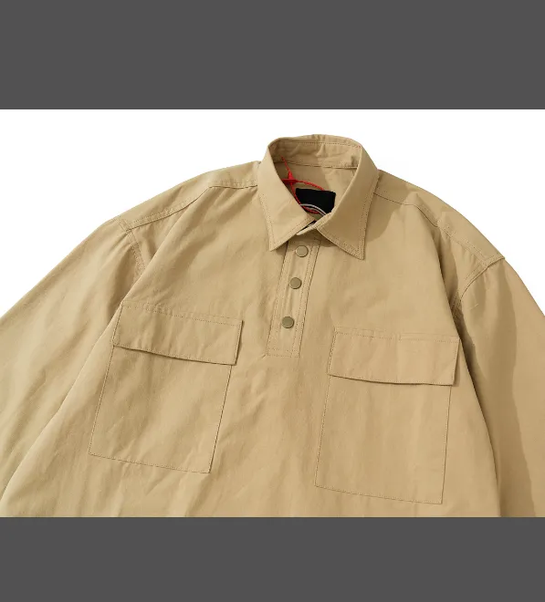 FEAR OF GOD FOG 7th season high street canvas workwear shirt khaki S-XL