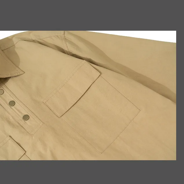 FEAR OF GOD FOG 7th season high street canvas workwear shirt khaki S-XL