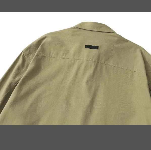 FEAR OF GOD FOG 7th season high street canvas workwear shirt khaki S-XL