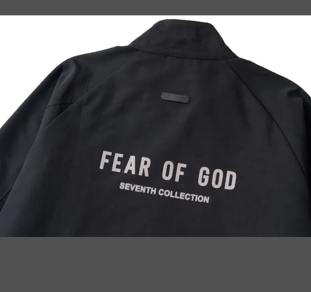 Fear of God Souvenir Jacket FOG Logo Two tone Color Change Letter Jacket Coat Colorful Green Black S-XL