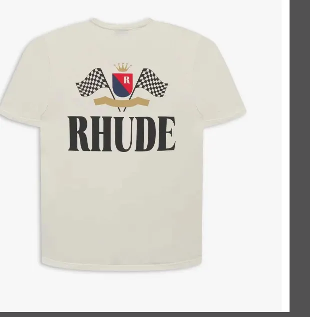 ￥99 Rhude Finishi Line Tee