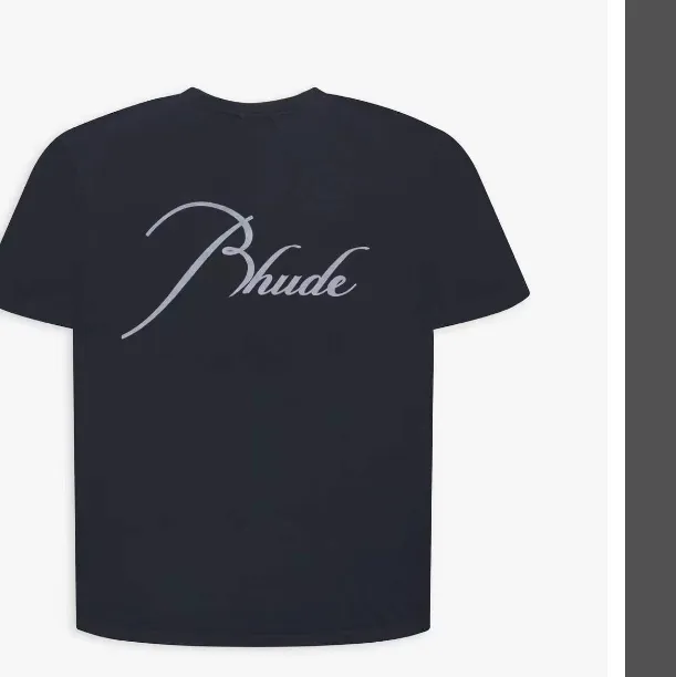 ￥99 Rhude RH Autograph Tee