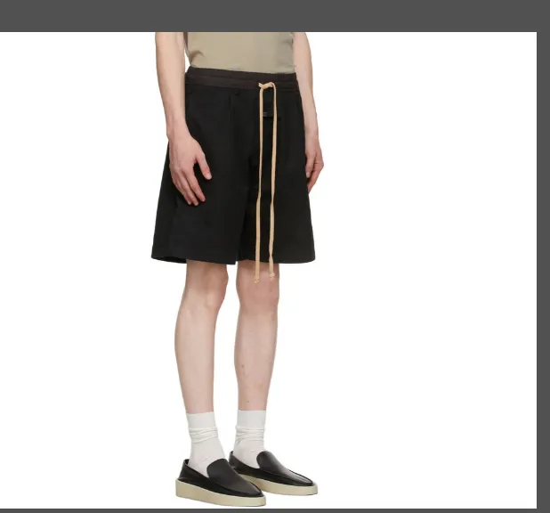 Fear of God Trouser Short Drawstring Shorts Khaki Black S-XL