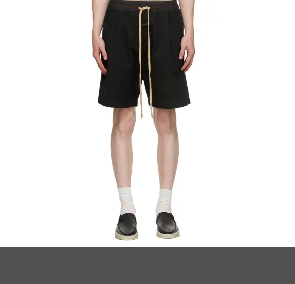 Fear of God Trouser Short Drawstring Shorts Khaki Black S-XL