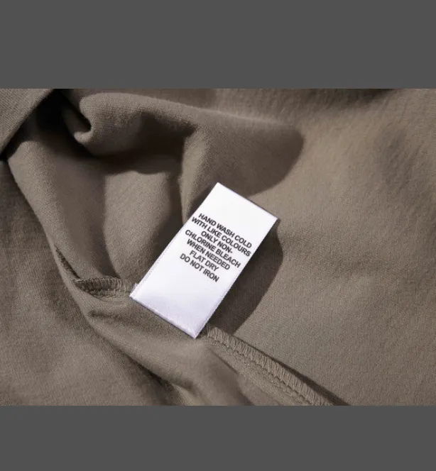 FEAR OF GOD 21SS ESSENTIALS Double Lined Back Silicone Letter Printed Short Sleeve T-shirt Black beige Medium Grey God Grey Brown Light Grey S M L XL