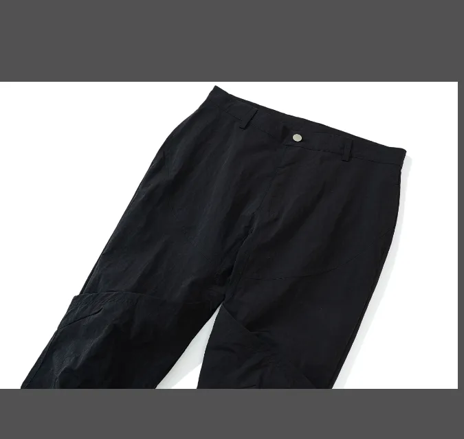 RRR123 EMERGENCE PRAYER SWEATPANTS limited edition functional breasted bell bottom pants black size 1, 2, 3