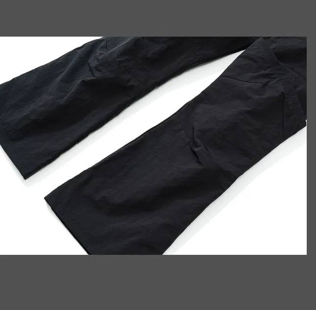 RRR123 EMERGENCE PRAYER SWEATPANTS limited edition functional breasted bell bottom pants black size 1, 2, 3